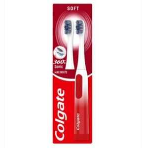 Colgate Battery Operated 360 Sonic Max White Toothbrush + Replaceable Head - Picture 1 of 1