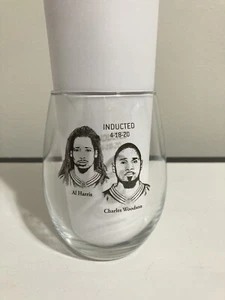 Charles Woodson Al ￼Harris Green Bay Packers Hall of Fame Banquet Glass 2020 - Picture 1 of 5