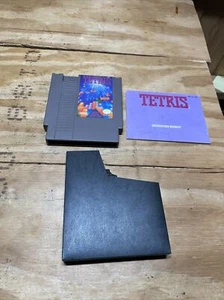Tetris (Nintendo Entertainment System, 1989) Cartridge, Manual, Case Tested - Picture 1 of 11