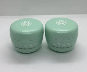 NEW 2X TATCHA The Water Cream Travel Size 10ml/0.34oz Each Free Ship AUTHNTIC - Picture 1 of 6