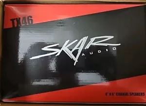 Skar Audio Elite TX46 4" x 6" 140W 2-Way Coaxial Car Speakers - Picture 1 of 4