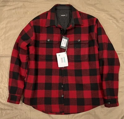 DSQUARED2 INSULATED CHECK SHIRT Red Jacket size L - Image 1 of 4