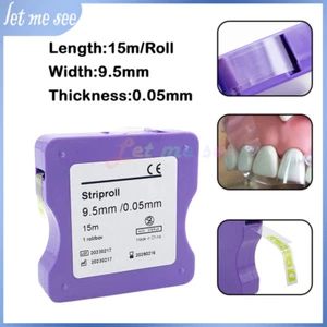 Dental Striproll Light Cured Resin Matrix Bands Molding Sheet Restoration Strips - Picture 1 of 11