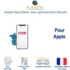 Vitre Tactile XUANHOU + OCA Noir iPhone Pour 12 Pro (A2341 A2406 A2408 A2407) - Photo 1 sur 1