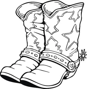 Cowboy Cowgirl Boots Western Rodeo Car Truck Window Vinyl Decal Sticker - Picture 1 of 2