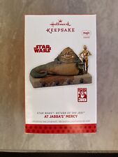 2013 STAR WARS HALLMARK KEEPSAKE ORNAMENT  AT JABBA'S MERCY. NEW