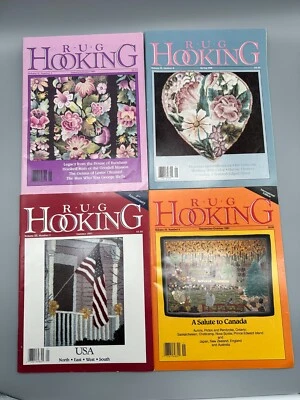 RUG HOOKING Magazine 1991 Lot of 4 - Image 1 of 4