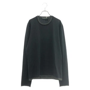 DOLCE & GABBANA Camiseta Manga Larga Algodón Negro #44 Usado unisex - Imagen 1 de 10