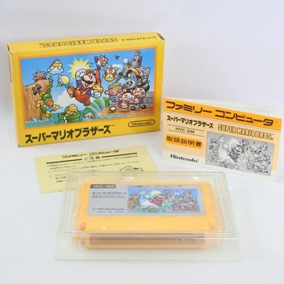 SUPER MARIO BROTHERS 1 Bros Famicom Nintendo 0637 fc - Image 1 of 4