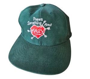 RARO~There's Something About Mary Cast/Crew Película Promo Gorra Verde Ajustable - Imagen 1 de 3