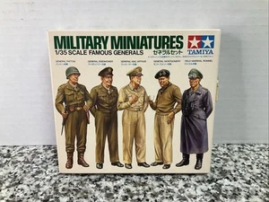 MINIATURAS MILITARES DE GENERALES FAMOSOS 1/35 DE TAMIYA MD304 NOS Modelo Kit - Imagen 1 de 6