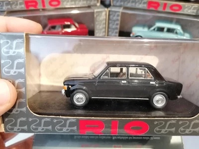 Rio Models 1/43 Fiat 128 1969 Nero MINT with box - Immagine 1 di 4