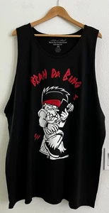 Island Style Men 3X Black Muscle Tank Top Sleeveless Tee Beach Workout NEW - Picture 1 of 13