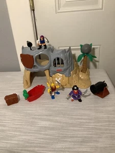 Juego Fisher Price Great Adventures Skull Island 1995 de colección - Imagen 1 de 9