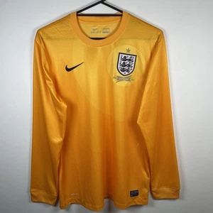 England 2013 Goalkeeper Football Shirt 150th Anniversary L/S Nike Mens Size M - Picture 1 of 23
