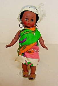 Vintage Mme. Alexander 8" Bent-Knee African-All Original & Nice - Picture 1 of 3