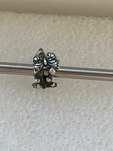 Autentica perlina farfalla TROLLBEADS in argento sterling. Nuovo - Foto 1 di 5