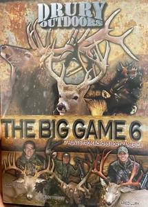 Drury Outdoors : The Big Game 6 region 1 DVD (hunts / hunting program) - Picture 1 of 3