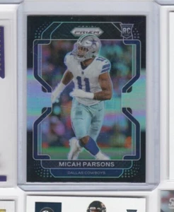 MICAH PARSON '21 CHRONICLES PRIZM BLACK PRIZM ROOKIE CARD-GRAB THIS ONE TODAY!! - Picture 1 of 12