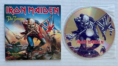 IRON MAIDEN The Trooper 2005 EU PROMO Only CD Single LIVE 2003 Minty! METAL  - Image 1 of 2