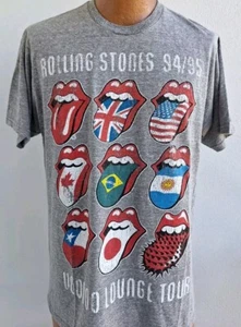Rolling Stones 94/95 Voodoo Lounge Tour Shirt Size Large Adult - Picture 1 of 5