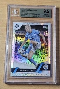 2022-23 Topps UEFA Club Competitions Starball Erling Haaland #99 BGS 9.5 - Picture 1 of 1