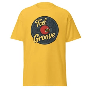 Feel the Groove Unisex Classic Tee - Picture 1 of 13