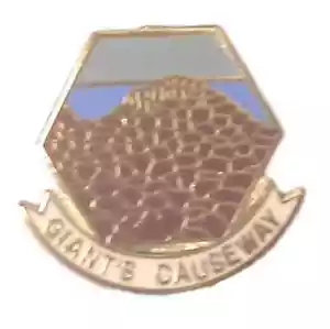 Giants Causeway Ireland Quality Enamel Lapel Pin Badge - Picture 1 of 2
