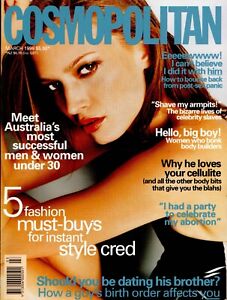 Cosmopolitan Australia March 1999 - Rare 1990s Magazine - Kirstie Penn