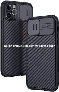 Nillkin CamShield Pro Coque Compatible avec iPhone 12 Pro Max 6.7", Protection 