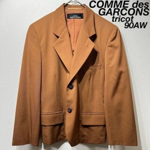 Vintage 90AW Tricot Comme Des Garcons Wool Tailored Jacket Blazer Japan - Picture 1 of 9