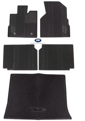 GMC Terrain Premium 2010-2017 equipamiento de alfombrillas para todo tipo de clima negras genuinas OEM GM Foto 1 de 4