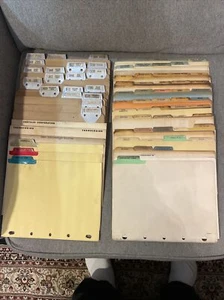 70 Plus Vintage Automobile Binder Dividers - Great for the collector - Picture 1 of 16