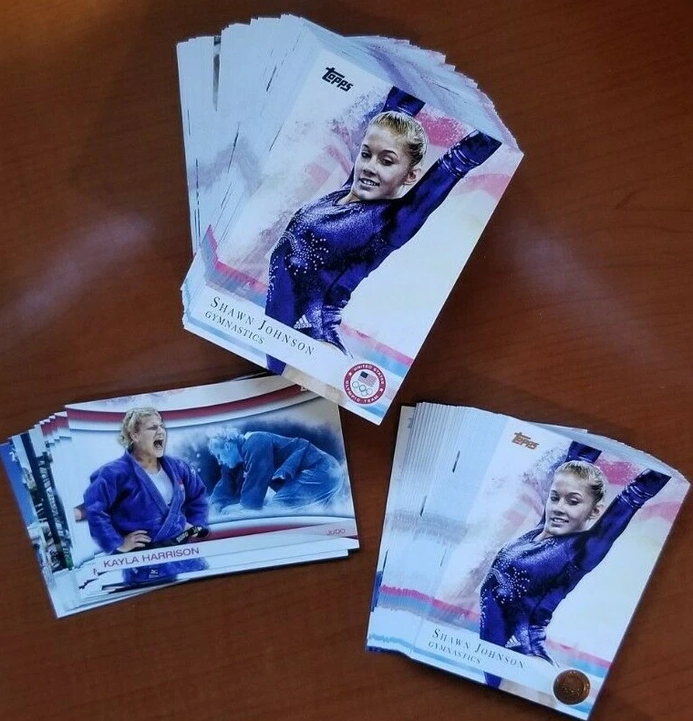 2012 Topps USA Olympic Team Singles Inserts Parallels Medals - You Pick the Card - Image 1 of 1