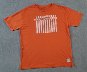 Whataburger Shirt Original Retro Brand Adult XL Orange Short Sleeve - Picture 1 of 6