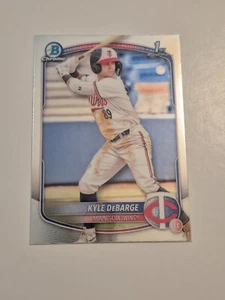2025 Bowman 1st Chrome Prospect #BCP-139 Kyle DeBarge - Minnesota Twins - Picture 1 of 2