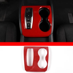 ABS Red Center Control Gear Panel Trim For Honda Pilot Passport Ridgeline 16-22 - Imagen 1 de 12