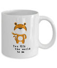 Cartoon Tiger Mug. Funny Coffee Mug. Animal Coffee Mug. 11oz &amp; 15oz Ceramic Mug.