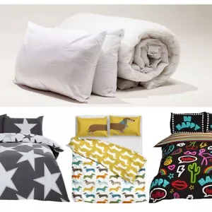 Back to University Bedding BUNDLE including Quilt, Pillows, Sheet and Duvet Set - Picture 1 of 8