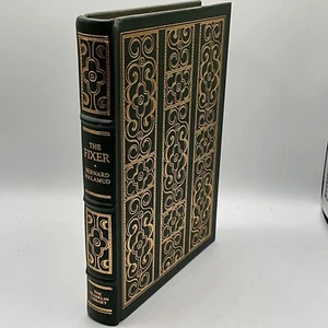The Fixer by Bernard Malamud - 1978 Franklin Library Leather Illustrated Gilded - Foto 1 di 8