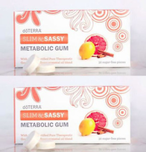 doTERRA Slim Sassy Metabolic Gum 2x32 tablets Fat Burning Weight Loss *Free Post