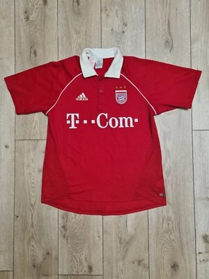 BAYERN MÜNCHEN 2005 2006 HOME FOOTBALL SHIRT FUSSBALL TRIKOT RETRO GrXL JUNGE... - Bild 1 von 4