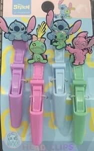 Disney Lilo & Stitch Crocodile Sectioning Hair Clips Cool New - Picture 1 of 3