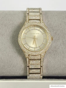 NEW Michael Kors Camille Mid Special Edition Glitz Gold Watch MKO1020 NIB - Picture 1 of 4