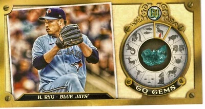 🔥2022 Topps Gypsy Queen - GQ Gems Minis Hyun-Jin Ryu #GGM-16🔥0899 - Image 1 of 2