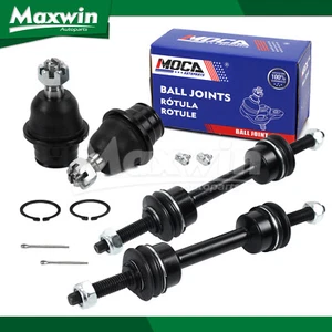 Front Sway Bar Link w/ Ball Joint Fit 09-14 Ford F-150 4WD 3.5L 4.6L 5.0L 6.2L - Picture 1 of 16