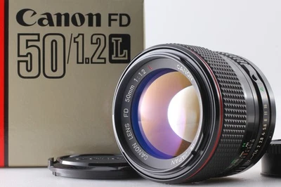 [Unused w/ Box] Canon New FD NFD 50mm f/1.2 L MF Standard Lens From JAPAN - Image 1 of 4