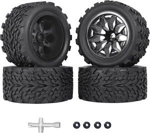 12 mm Sechskant RC Räder und Reifen Maßstab 1/10 2WD 4x4 Volcano EPX RIAARIO AMORIL 4 STÜCK - Bild 1 von 12