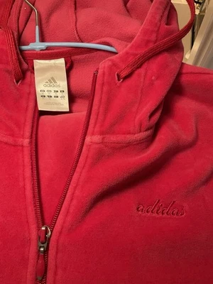 Chándal Adidas Terciopelo Rosa Brillante Talla XL Salón Foto 1 de 4