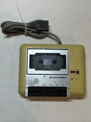 COMMODORE C2N Leitor de Cassete, Gravador para Computador Commodore Taiwan, Não Testado - Imagem 1 de 3